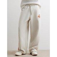 River Island Mens Wide Leg Snake Graphic Jogging Bottoms - Grey
