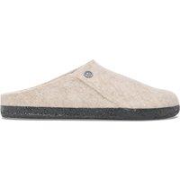 Birkenstock Womens Zermatt Shearling Wool Felt Slipper - Eggshell
