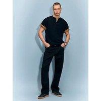 River Island Men'S Loose Fit Jeans - Black