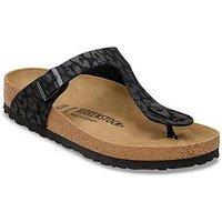 Birkenstock Gizeh Synthetic Sandals - Black
