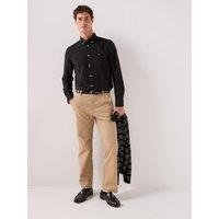 Tommy Hilfiger Solid Heritage Oxford Regular Fit Shirt - Navy