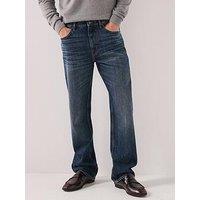 Tommy Hilfiger Dover Regular Straight Wood Ind Jeans - Dark Blue