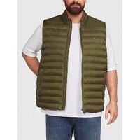 Tommy Hilfiger Big & Tall Packable & Gilet - Green