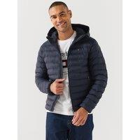 Tommy Hilfiger Packable Recycled Hooded Jacket - Navy