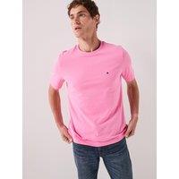 Tommy Hilfiger Men'S Essential Seasonal Regular Fit T-Shirt - Pink