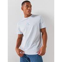 Calvin Klein Jeans Micro Monologo Graphic T-Shirt - Light Blue