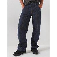 Calvin Klein Jeans Baggy Utility Jean - Dark Blue