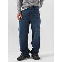 Calvin Klein Jeans Men'S Relaxed Baggy Shoreline Jean - Dark Blue