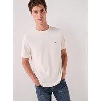 Tommy Hilfiger Regular Fit Essenital Flag Logo T-Shirt - Yellow