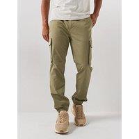 Calvin Klein Jeans Skinny Comfort Cotton Cargo Pants - Green