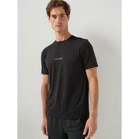 Calvin Klein Sport Workout Mesh Performance T-Shirt - Black