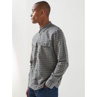 Calvin Klein Check Flannel Shirt - Grey