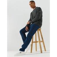 Calvin Klein Jeans Men'S Badge Crew Neck Sweatshirt - Black