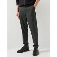 Calvin Klein Mens Tapered Stretch Trousers - Grey