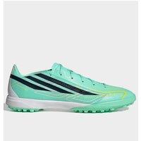Adidas Mens F50 Hyperfast League Astro Turf Football Boots - Green/Navy