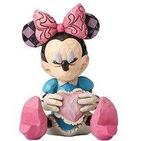 Disney Minnie Mouse With Heart Mini Figurine