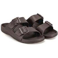 Totes Adjustable Buckle Slider - Brown