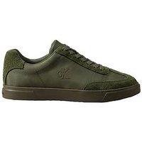 Calvin Klein Low Profile Cupsole Lace Trainers - Green