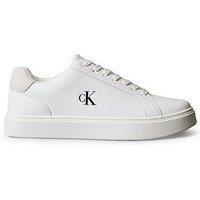 Calvin Klein Classic Cupsole Laceup Trainers - White