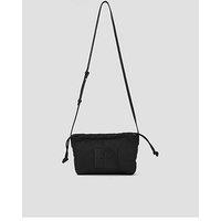 Calvin Klein Nylon Drawstring Small Crossbody Bag - Black