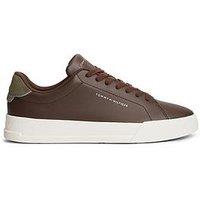 Tommy Hilfiger Court Trainers - Brown