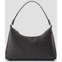 Calvin Klein Emblem Print Small Shoulder Bag - Black