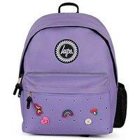 Hype Charm Backpack - Purple