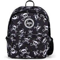 Hype Splat Skull Backpack - Black
