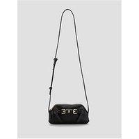 Tommy Hilfiger Buckle Strap Crossbody Bag - Black