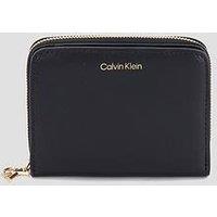 Calvin Klein Ck Medium Flap Zip Around Wallet - Black