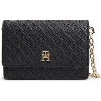 Tommy Hilfiger Hilfiger Icon Chain Strap Card Holder - Black
