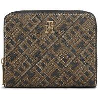 Tommy Hilfiger Hilfiger Icon Print Zip-Around Wallet - Black