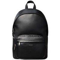 Calvin Klein Raised Round Backpack - Black