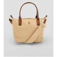 Tommy Hilfiger Women'S Popette Mini Tote Bag With Detachable Shoulder Strap - Cream