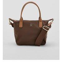Tommy Hilfiger Popette Mini Tote Bag- Brown