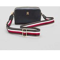 Tommy Hilfiger Women'S Th Joy Camera Bag With Signature Webbing Strap - Navy