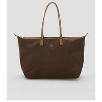 Tommy Hilfiger Th Monogram Tote Bag - Fondant Brown