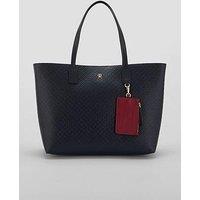 Tommy Hilfiger Hilfiger Icon Embossed Tote Bag - Space Blue