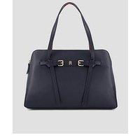 Tommy Hilfiger Buckle Strap Tote Bag - Blue