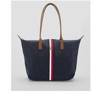 Tommy Hilfiger Popette Global Stripe Tote Bag - Space Blue