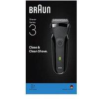 Braun Series 3 300 Electric Shaver, Razor For Men, Black