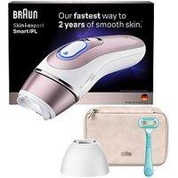 Braun Smart Ipl Skin I-Expert, At Home Hair Removal, With Free App, 2 Smart Heads, Pl7211