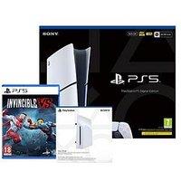 Playstation Playstation5 Digital Edition - 825Gb With Invincible Vs & Disc Drive