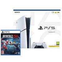 Playstation Playstation5 Disc Console - 1Tb & Invincible Vs