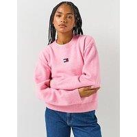 Tommy Jeans Tjw Fluffy Badge Sweater Ext