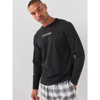 Calvin Klein Long Sleeve Pyjama Set - Black