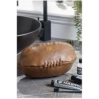 Love Abode Personalised Rugby Ball Washbag