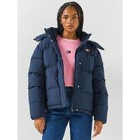 Tommy Jeans Relaxed Down Alaska Puffer Jacket - Blue