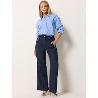 Star By Julien Macdonald Zip Detail Wide Leg Trousers