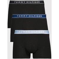 Tommy Hilfiger 3 Pack Trunks - Black